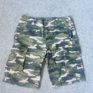 True Religion Men's Camouflage Cargo Shorts